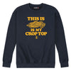 This is My Crop Top Womens Crew Fleece