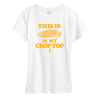This is My Crop Top Womens Short Sleeve Tee