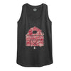 Watercolor Barn Womens Racerback Tank