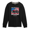 Case IH Easily Distracted Tractors Kids Long Sleeve Tee