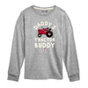 IH Daddys Tractor Buddy Kids Long Sleeve Tee