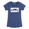 IH Farm Animal Sketchy Girls Short Sleeve Tee