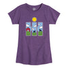 IH Logo Farm Fill Girls Short Sleeve Tee