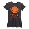 Space It'S Pretty Rad Ladies Short Sleeve Classic Fit Tee