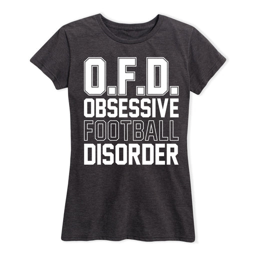 Obsessive Football Disorder Ladies Short Sleeve Classic Fit Tee