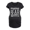 Mama Bear Adult Maternity Scoop Neck Tee