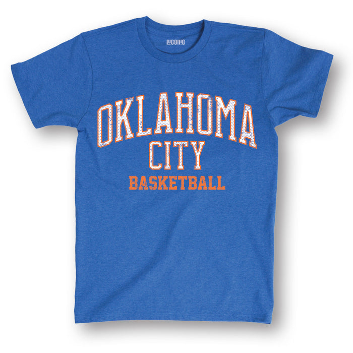 Oklahoma City Basketball Men's Short Sleeve T-Shirt