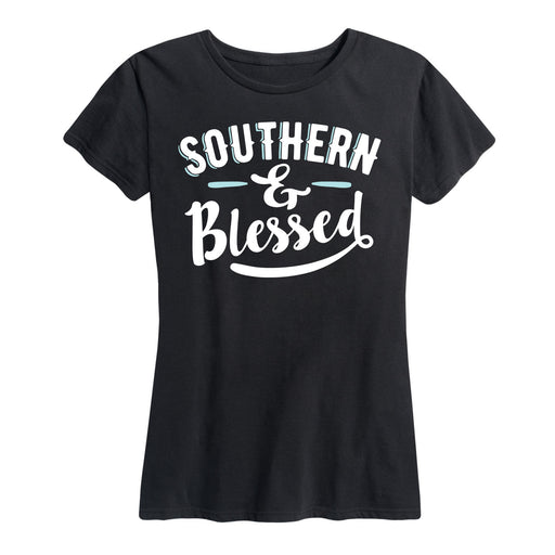 Southern And Blessed Ladies Short Sleeve Classic Fit Tee