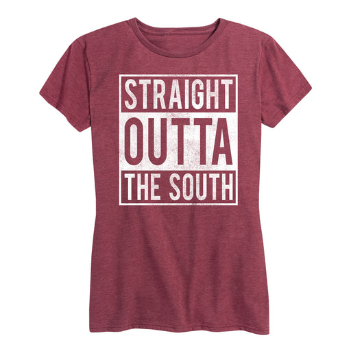 Straight Outta The South Ladies Short Sleeve Classic Fit Tee