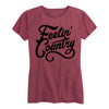 Feelin Country Ladies Short Sleeve Classic Fit Tee