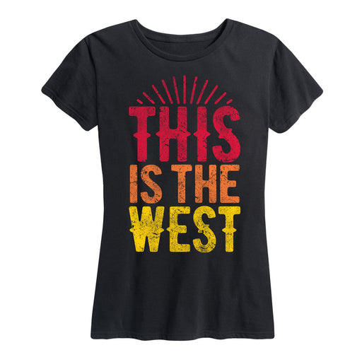 This Is The West Ladies Short Sleeve Classic Fit Tee