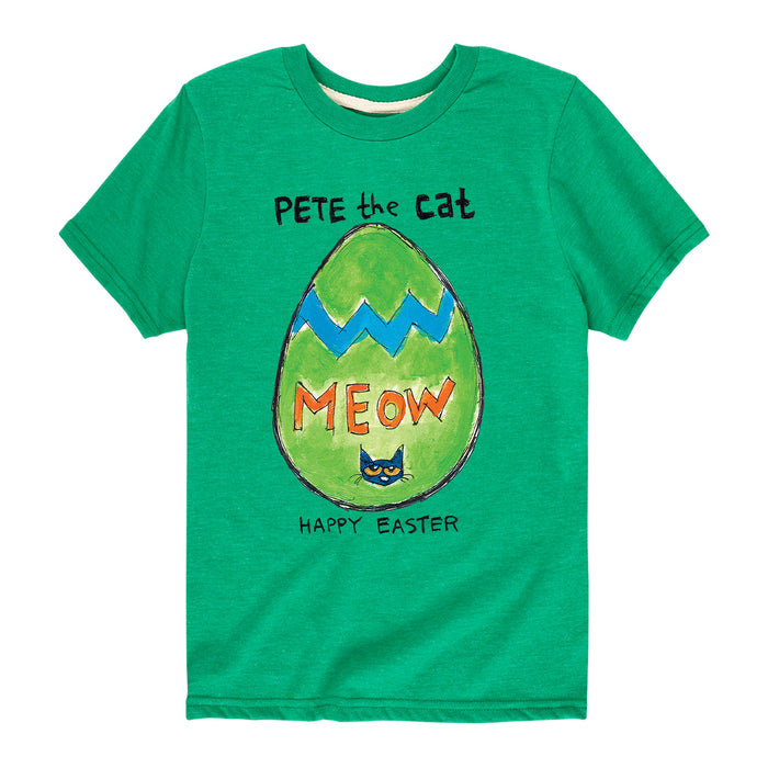 Pete The Cat Pete Happy Easter Egg Short Sleeve Tee