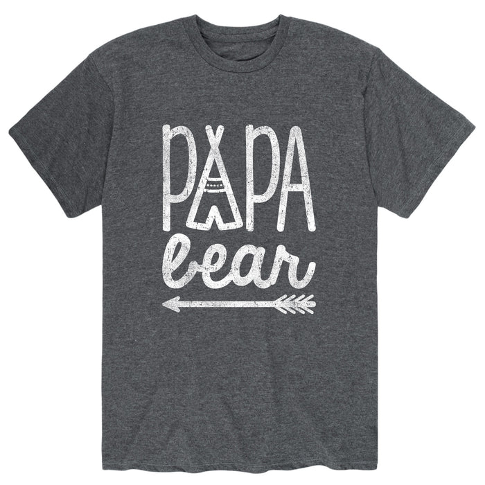 Papa Bear Mens Short Sleeve Tee