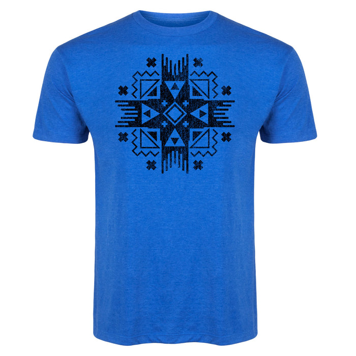 Southwestern Cross Design Men's Short Sleeve T-Shirt