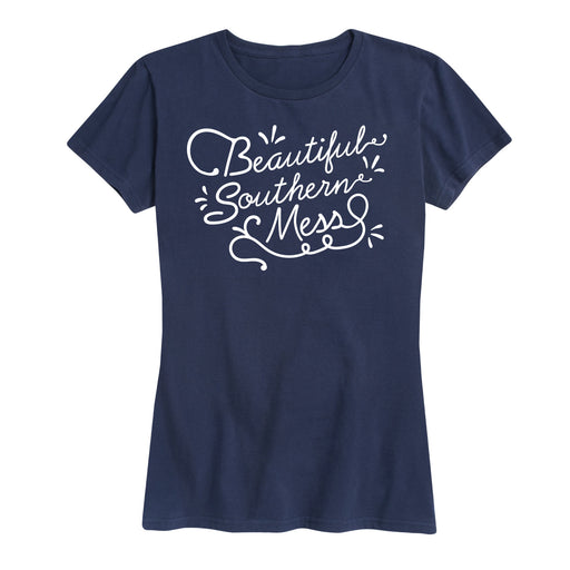 Beautiful Southern Mess Ladies Short Sleeve Classic Fit Tee