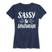 Sassy And Southern Ladies Short Sleeve Classic Fit Tee