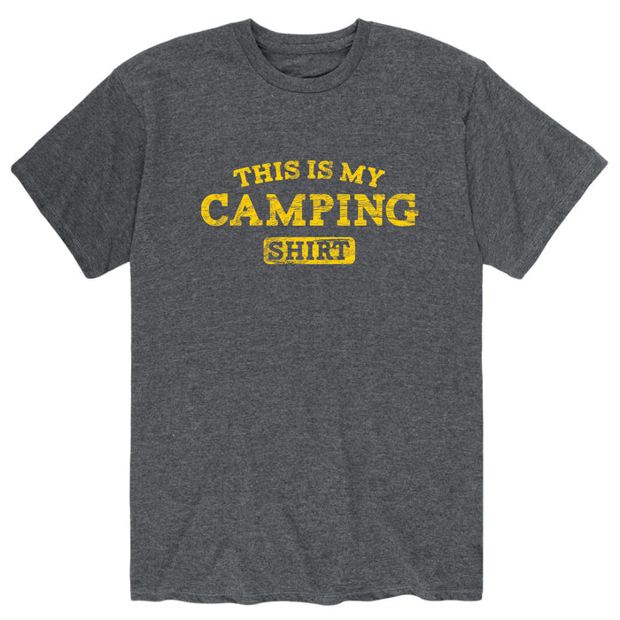 This Is My Camping Shirt Mens Short Sleeve Tee