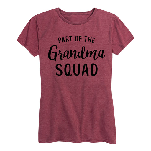 Part Of The Grandma Squad Ladies Short Sleeve Classic Fit Tee