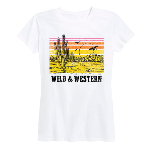 Wild And Western Ladies Short Sleeve Classic Fit Tee