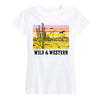 Wild And Western Ladies Short Sleeve Classic Fit Tee