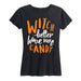 Witch Better Have My Candy Ladies Short Sleeve Classic Fit Tee
