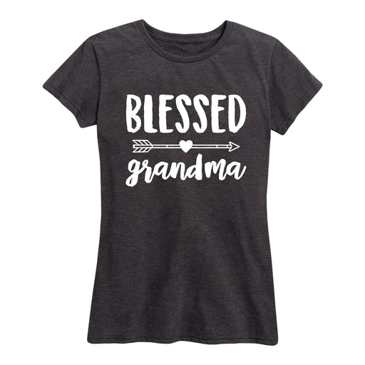 Blessed Grandma Ladies Short Sleeve Classic Fit Tee