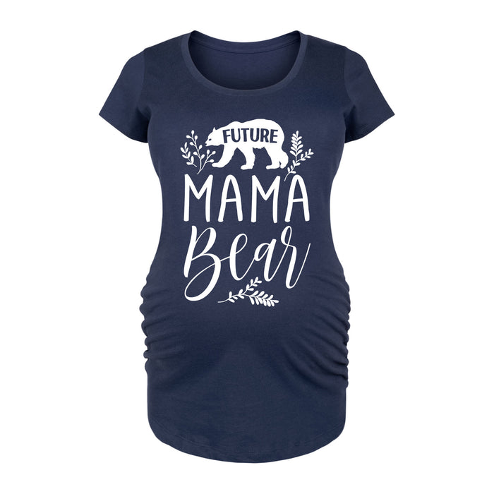 Future Mama Bear Maternity Scoop Neck Tee