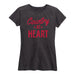 Country At Heart Ladies Short Sleeve Classic Fit Tee