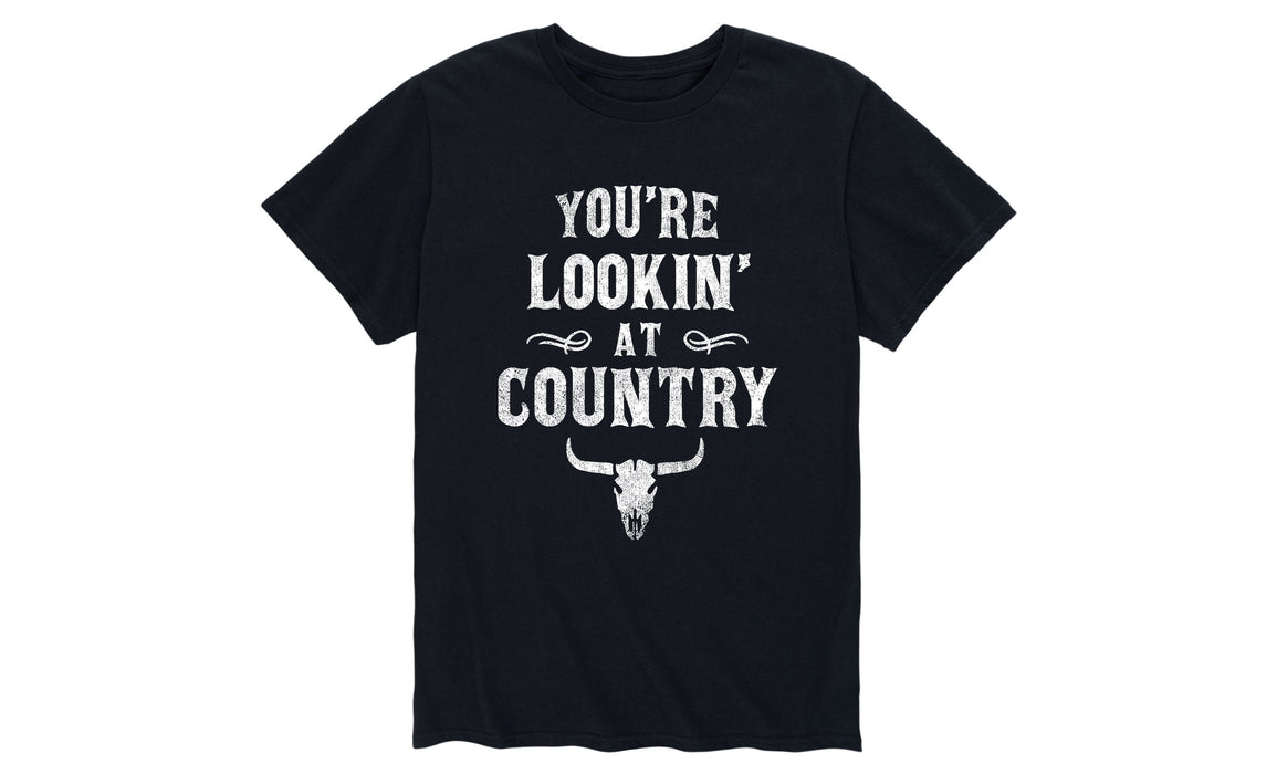 Youre Lookin at Country Men's Short Sleeve T-Shirt