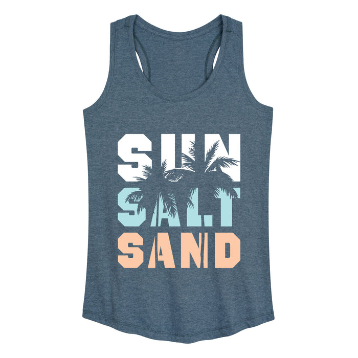 Sun Salt Sand Womens Racerback Tank