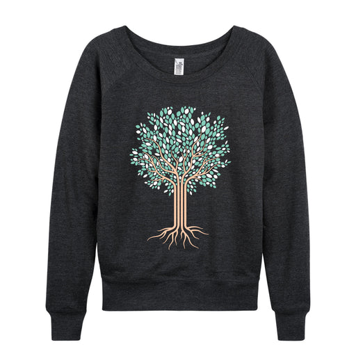 Tree Of Life Ladies French Terry Pullover