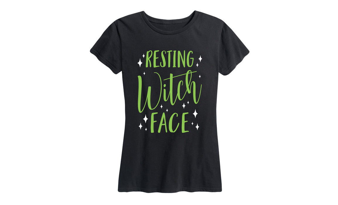 Resting Witch Face Ladies Short Sleeve Classic Fit Tee