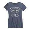 Whatever Lassoes Your Longhorn Ladies Short Sleeve Classic Fit Tee