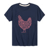 Support Your Local Farmers ChickenYouth Short Sleeve Tee