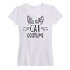 This Is My Cat Costume Ladies Short Sleeve Classic Fit Tee