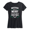 Whisking You A Merry Christmas Womenss Short Sleeve Classic Fit Tee