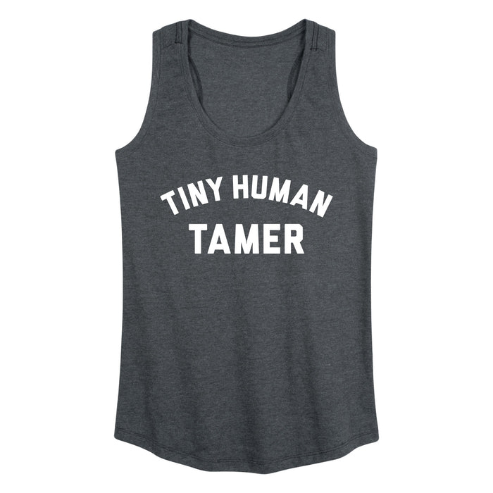 Tiny Human Tamer Womens Racerback Tank