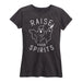 Raise Your Spirits Ladies Short Sleeve Classic Fit Tee