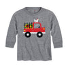 Farm Truck With Veggies Kids Long Sleeve Tee