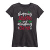 Shopping Baking And Wrapping Oh My Womenss Short Sleeve Classic Fit Tee