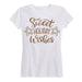 Sweet Holiday Wishes Ladies Short Sleeve Classic Fit Tee