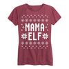 Ugly Style Mama Elf Ladies Short Sleeve Classic Fit Tee