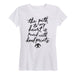 Path To My Heart Hoofprints Ladies Short Sleeve Classic Fit Tee