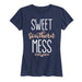 Sweet Southern Mess Ladies Short Sleeve Classic Fit Tee