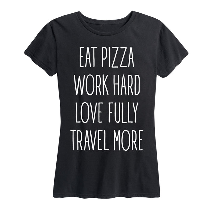 Travel More Ladies Short Sleeve Classic Fit Tee