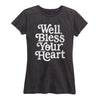 Well Bless Your Heart Womens Short Sleeve Classic Fit Tee