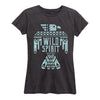 Wild Spirit Aztec Bird Ladies Short Sleeve Classic Fit Tee