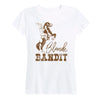 Blonde Bandit Cowgirl Ladies Short Sleeve Classic Fit Tee