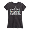 Wondering And Wandering Ladies Short Sleeve Classic Fit Tee