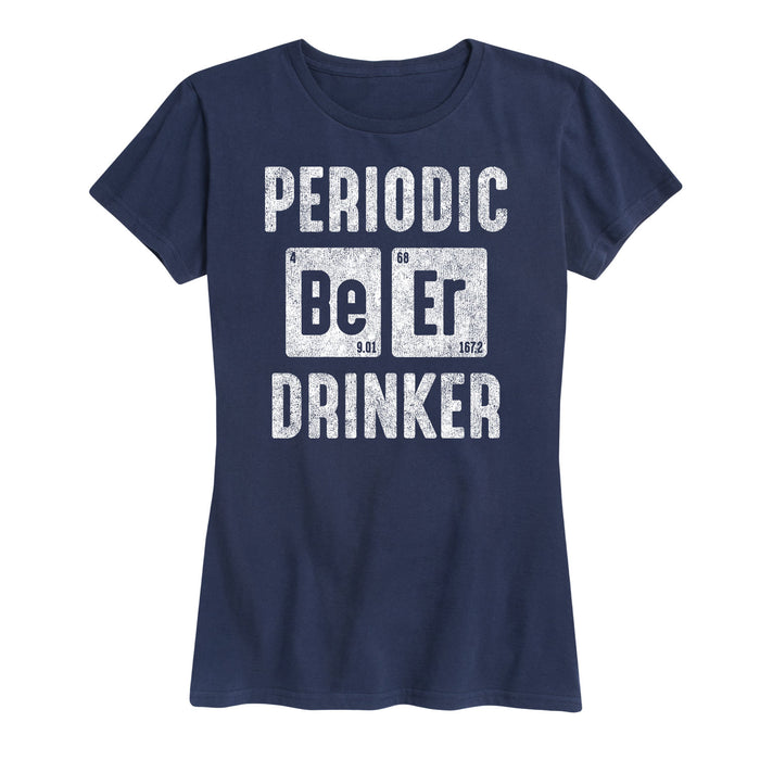 Periodic Drinker Ladies Short Sleeve Classic Fit Tee